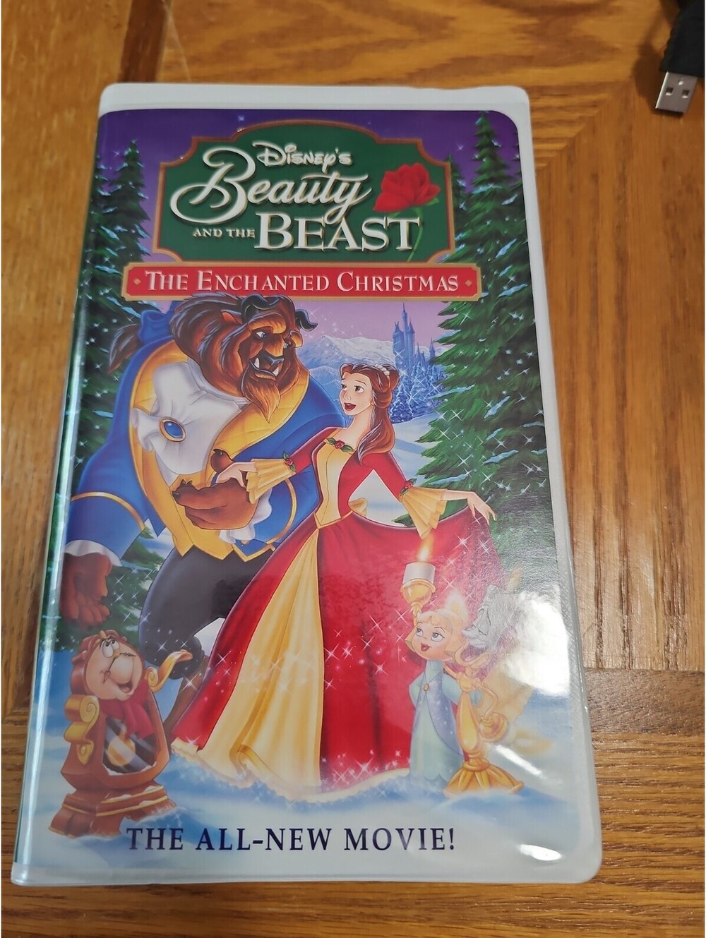 Beauty and The Beast Enchanted Christmas (VHS Tape, 2006)